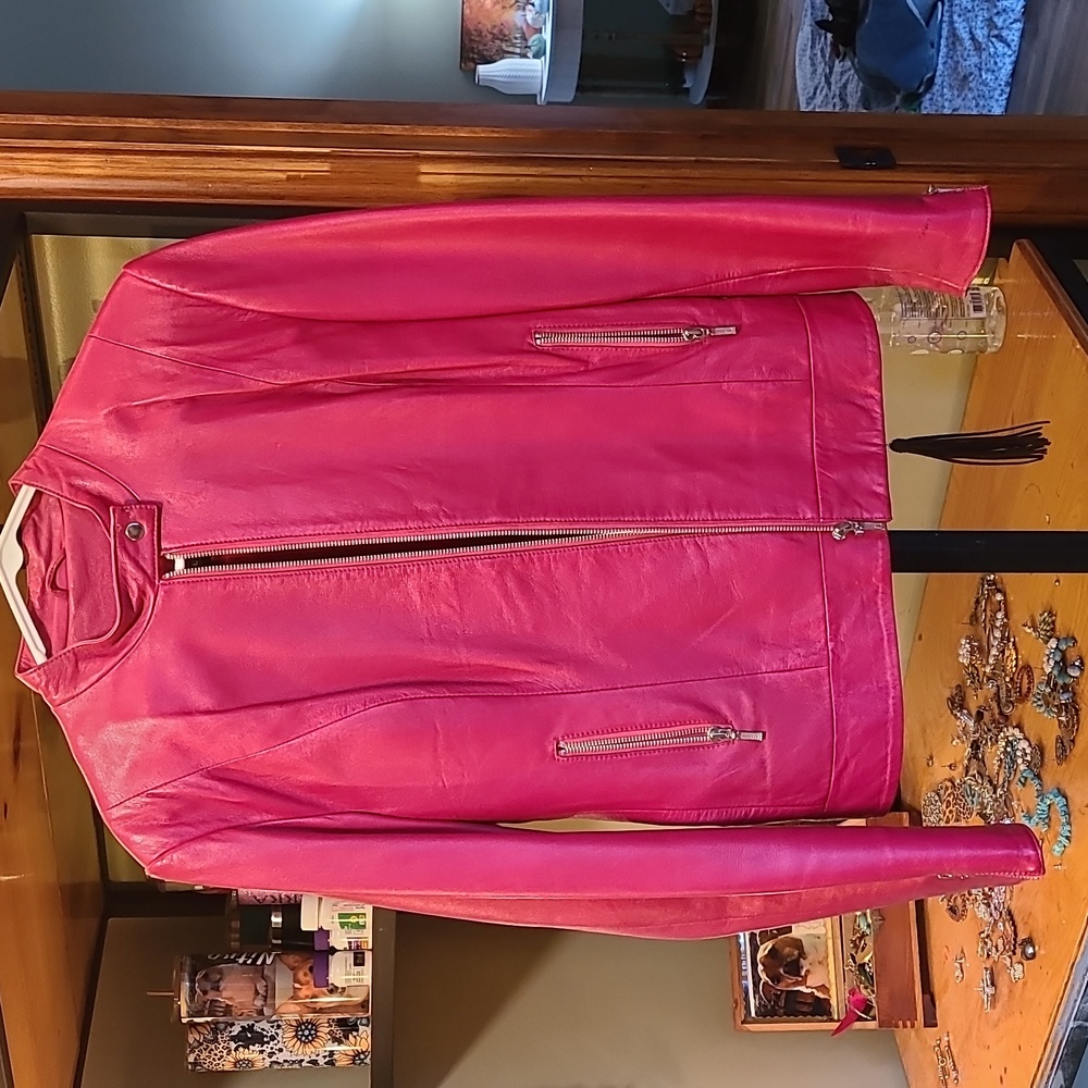 Pink luther jacket